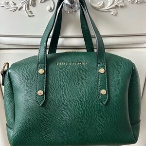 Poppy & Peonies satchel